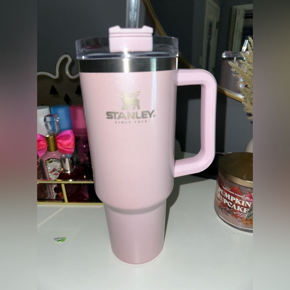 light pink stanley cup